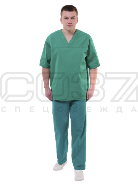 Куртка хирурга зел.-1